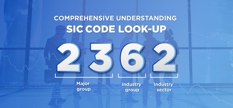Comprehensive understanding SIC code look-up
