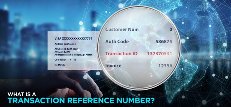 What is a transaction reference number?